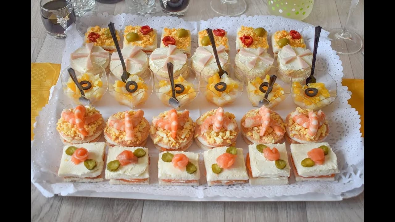 Canapé gastronomía: recetas irresistibles y secretos de presentación